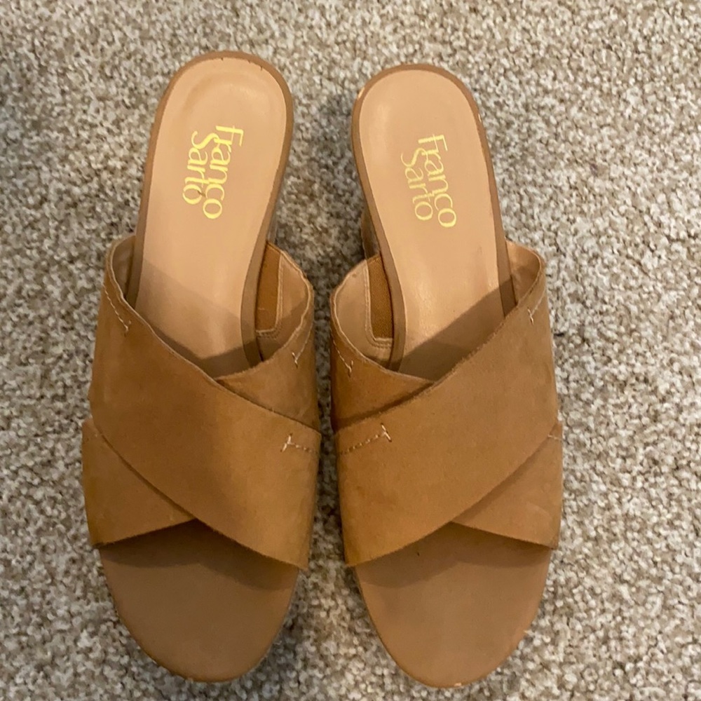 Caramel Franco Sarto Wedges
